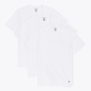 Nautica Mens V-neck T-shirts, 3-pack In White