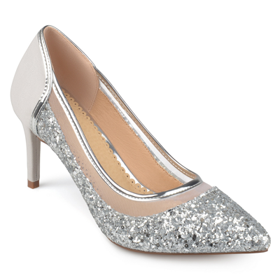 Journee Collection Collection Women's Kalani Pump In Grey
