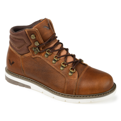 Territory Men's Atlas Cap Toe Ankle Boot In Brown