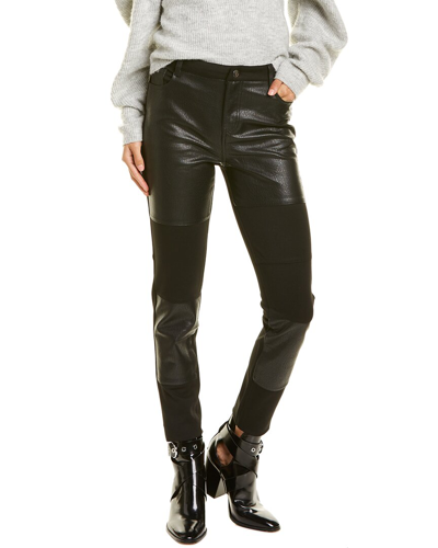 Gracia Patchwork Pant In Black