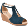 JOURNEE COLLECTION COLLECTION WOMEN'S TRU COMFORT FOAM KEDZIE WEDGE