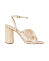 Loeffler Randall Women's Reed Pleated Twist High-heel Sandals In Pink