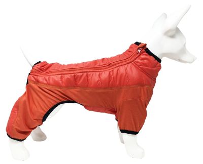 Pet Life 'aura-vent' Lightweight 4-season Stretch And Quick-dry Full Body Dog Jacket In Red