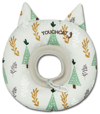 Touchcat Ringlet Licking And Scratching Adjustable Pillow Cat Neck Protector In White