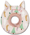 Touchcat Ringlet Licking And Scratching Adjustable Pillow Cat Neck Protector In Pink