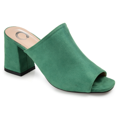 Journee Collection Collection Women's Adelaide Slide In Green