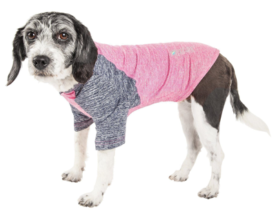 Pet Life Active 'hybreed' 4-way-stretch Fitness Performance Dog T-shirt In Pink