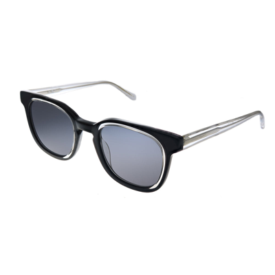 Original Penguin Pe Suspender Bk 49mm Unisex Square Sunglasses In Black