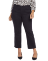 Nydj Billie Ankle Slim Bootcut Jeans In Black