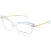 Dolce & Gabbana 53mm Cat Eye Optical Glasses In White