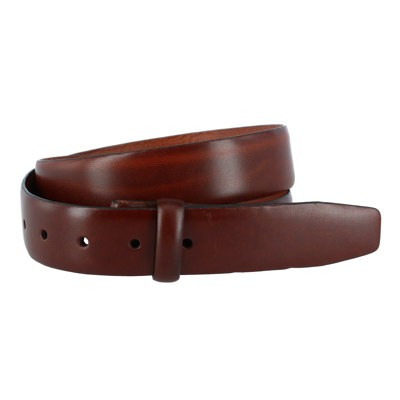 Trafalgar 35mm Cortina Leather Harness Belt Strap In Honey Maple