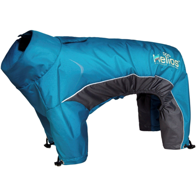 Dog Helios Blizzard Full-bodied Adjustable And 3m Reflective Dog Jacket In Blue