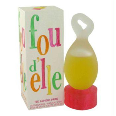 Ted Lapidus Fou D & Apos;elle By  Eau De Toilette Spray 3.33 oz In Pink