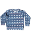 Sol Angeles Fair Isle Hacci Pullover In Blue