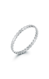 EMBER FINE JEWELRY 14K WHITE GOLD BUBBLE BAND RING