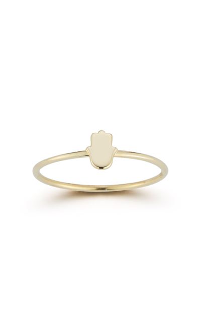 Ember Fine Jewelry 14k Gold Hamsa Ring In White