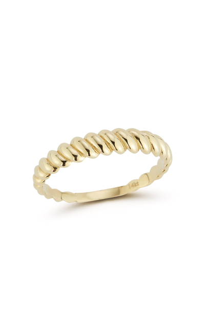 Ember Fine Jewelry 14k Gold Twist Ring In White