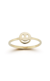 EMBER FINE JEWELRY 14K GOLD SMILEY FACE RING