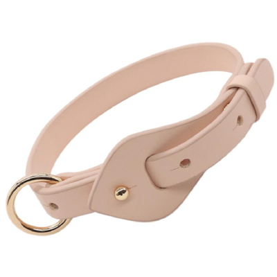 Pet Life Ever-craft Boutique Adjustable Leather Dog Collar In Pink