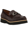 Donald Pliner Clio Leather & Suede Loafer In Nocolor