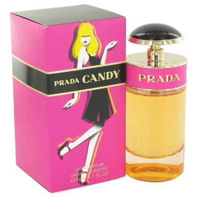 Prada Candy For Women Edp Spray 1 oz In Brown