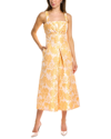 Kay Unger Ingrid Jumpsuit In Yellow