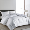 Puredown Peace Nest All Season Down Alternative Comforter With 100% Cotton Cover In White