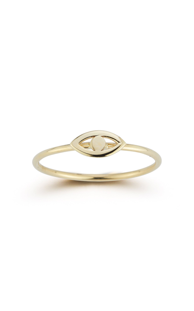 Ember Fine Jewelry 14k Gold Evil Eye Ring In White