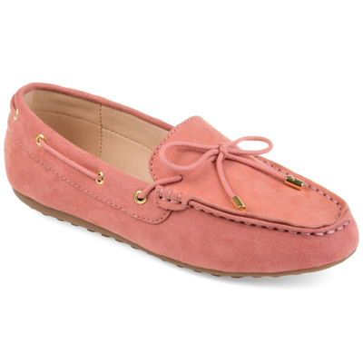 Journee Collection Women's Comfort Thatch Loafer In Pink
