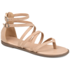 Journee Collection Collection Women's Tru Comfort Foam Zailie Sandal In Beige