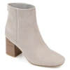 Journee Collection Collection Women's Tru Comfort Foam Audrina Bootie In Grey
