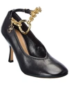 JW ANDERSON CHAIN LEATHER PUMP