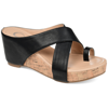 JOURNEE COLLECTION COLLECTION WOMEN'S TRU COMFORT FOAM RAYNA WEDGE SANDAL