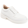 Journee Collection Collection Women's Tru Comfort Foam Aliah Flat In White