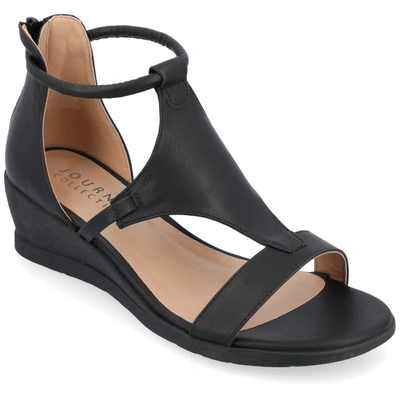 JOURNEE COLLECTION COLLECTION WOMEN'S TRAYLE SANDAL WEDGE