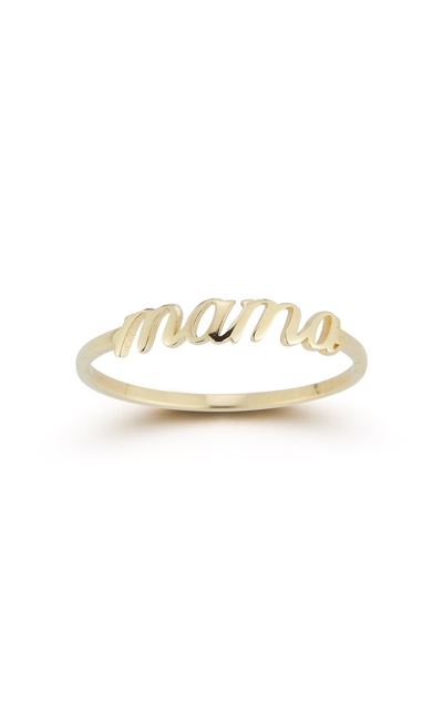 Ember Fine Jewelry 14k Gold Mama Ring In White
