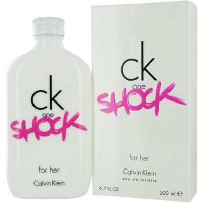 Calvin Klein 219837 6.7 oz Ck One Shock Edt Spray In White