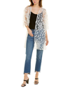 ANNE KLEIN Anne Klein Oversized Sheer Cardigan