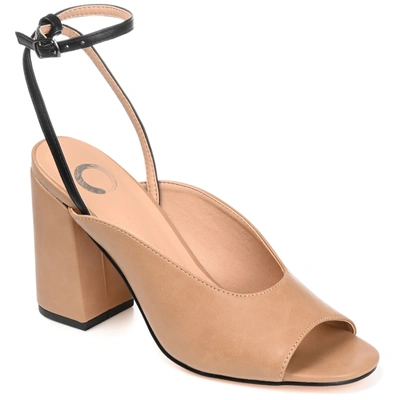 Journee Collection Collection Women's Calypso Pump In Beige