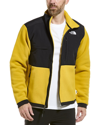 The North Face Trimmed Fleece Neck Panelled Zip Pockets In Yellow
