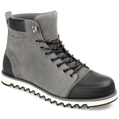 Territory Men's Altitude Cap Toe Ankle Boots In Gray