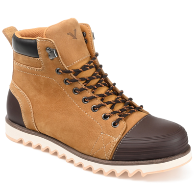 Territory Men's Altitude Cap Toe Ankle Boots In Tan