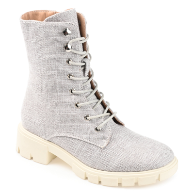 Journee Collection Collection Women's Tru Comfort Foam Madelynn Bootie In Grey