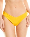 Weworewhat Delilah Bikini Bottoms In Yellow