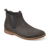 Vance Co. Men's Marshall Wide Width Chelsea Boots In Grey