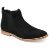 Vance Co. Men's Marshall Wide Width Chelsea Boots In Black