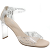 Charles By Charles David Women's Transparent Embellished Sandals In White