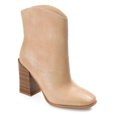 Journee Collection Collection Women's Tru Comfort Foam Brekinn Bootie In Beige