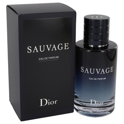 Dior Christian  542014 3.4 oz Sauvage Edp Spray For Men In Black
