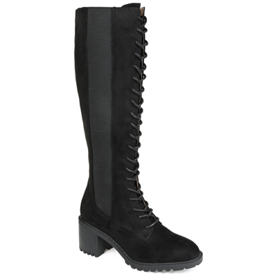 Journee Collection Collection Women's Tru Comfort Foam Extra Wide Calf Jenicca Boot In Black